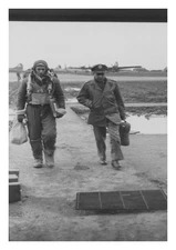 401st Bomb Group Colonels Seawell Bowman England January 1944