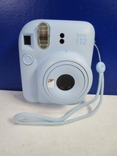 fujifilm INSTAX MINI 12 INSTANT FILM CAMERA CAM working BLUE