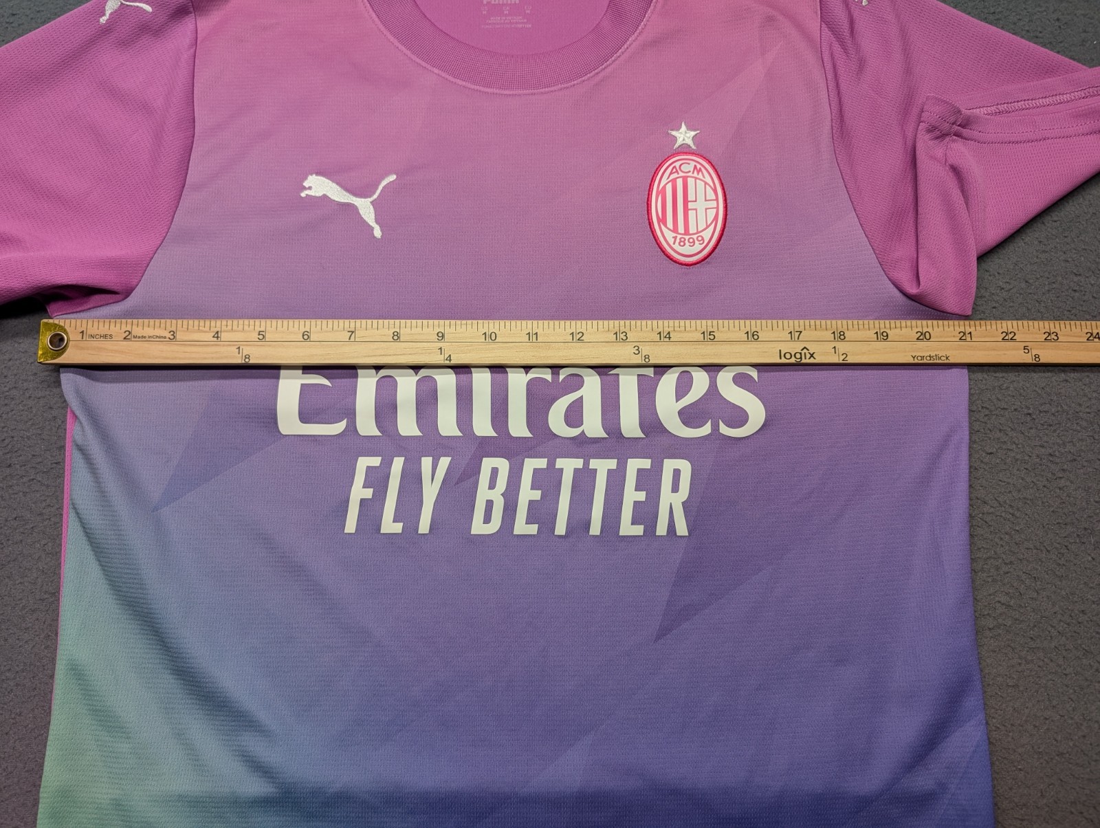 Puma AC Milan 23/24 Third Jersey Soccer Football Men's Size Medium thumbnail 14