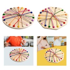 Rope Puzzle Challenge Toy Twist Rope Strategy Board Game Rope Untying Game Toy