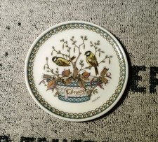 Hutschenreuther Kleiner Teller - Ole Winther Februar Kohlmeise 