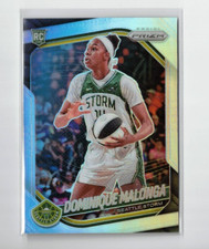 2025 Panini Prizm WNBA Dominique Malonga Silver Prizm #116 (RC) Seattle Storm