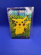Pokémon PIKACHU Pocket Monsters Holo Prism Vending Sticker 204