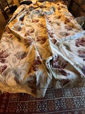 Laura Ashley Curtains In ‘Gosford’ Paprika Lined Pencil Pleat