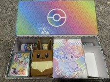 Pokémon Prismatic Evolutions SPC Accessories and Box Only, No Cards/Promo