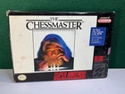 Chessmaster (Super Nintendo SNES, 1991) Complete CIB Near Mint cartridge