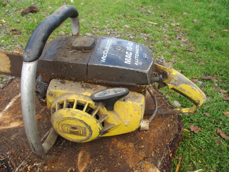 Ancien Tronconneuse de Collection McCulloch 10-10  Pas Stihl, REXO, PPK - Photo 2/4