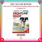 FRONTLINE WORMER Worming Tablets for Dogs  2 Tablets UK