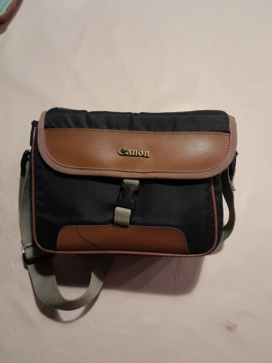 PRESQUE COMME NEUF ] Sac pour appareil photo en cuir marron