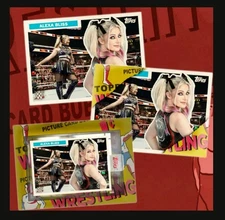 Topps WWE Slam Digital ALEXA BLISS FLAGSHIP SR RARE AND UC 3 Card