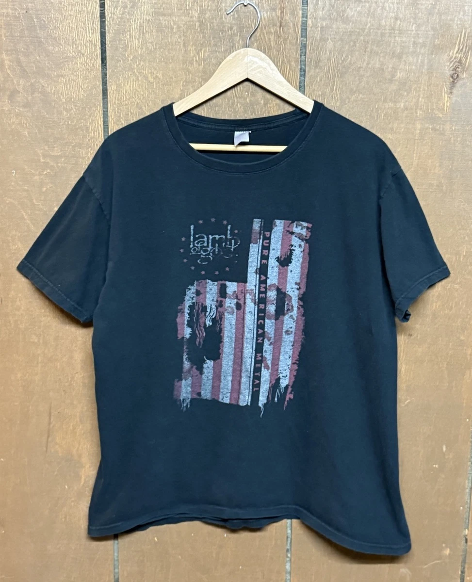 T-shirt Lamb Of God - The Blue Cloak, Noir, Coton, Taille Unique Unisex, Neuf Avec étiquette