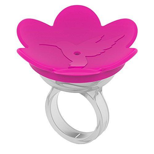 Hummingbird Ring Feeder (Pink)