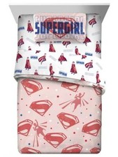 Supergirl "Solar Powered" Kids Reversible Bed Set -W11631759223, W35567220334