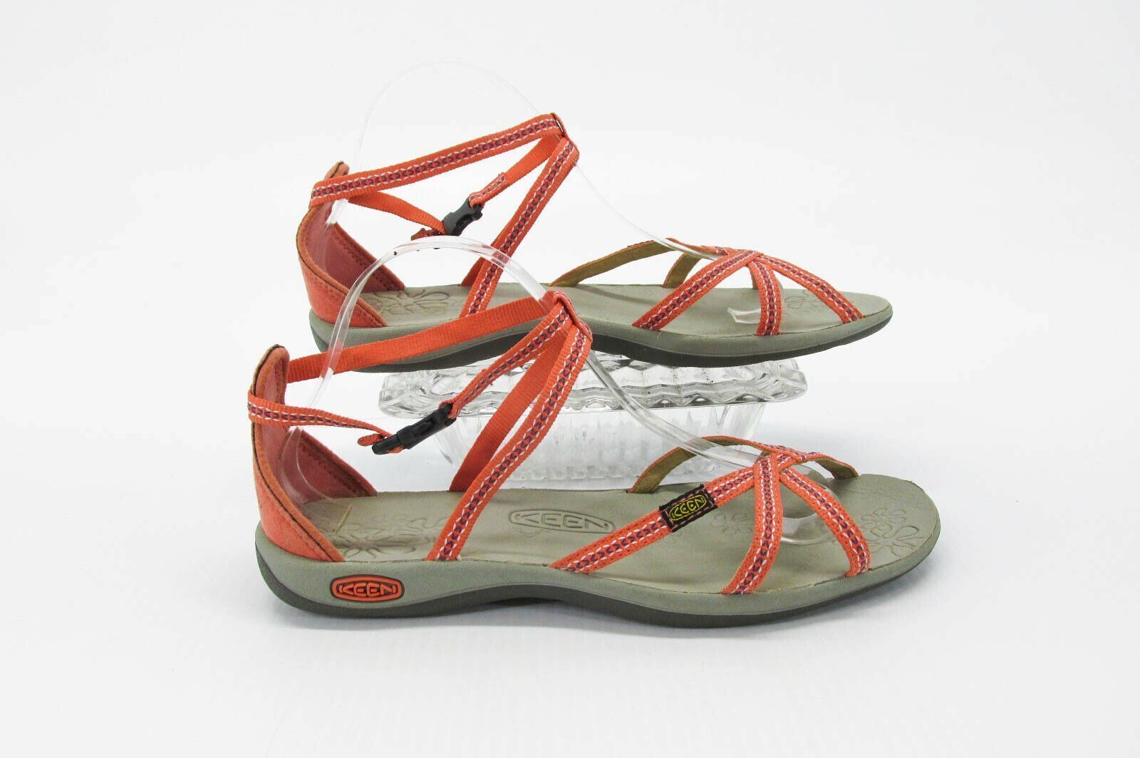 Scarpa donna Keen La Paz taglia 10 5M sandalo sportivo cinturino alla caviglia usata qp