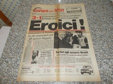 CORRIERE DELLO SPORT 12/7/1982 ITALIA-GERMANIA 3-1 OTTIMO CALCIO CAMPIONI EROICI