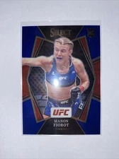 2022 Select UFC MANON FIOROT #165 PREMIER Level Retail BLUE RC PRIZM SP Rookie