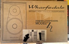 Wharfedale Diamond 7.2 Bookshelf Speakers Pair New Old Stock
