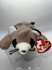 Ringo the Racoon 1995 Ty Beanie Baby with Tags Collectible EUC