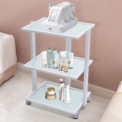 Salon SPA Trolley Stand Rolling Cart For Cavitation Beauty Machine Instrument
