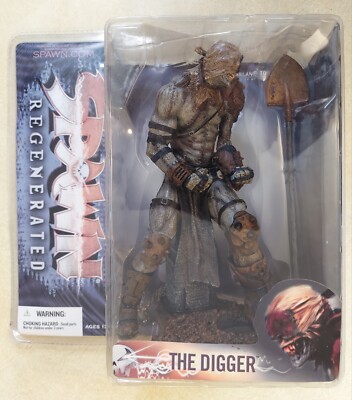 Spawn Regenerated Grave Digger Series 28 McFarlane 2005 Toy Action Figure New