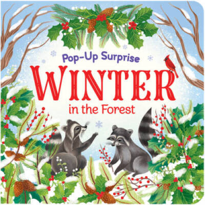 Winter in the Forest (Lift-a-Flap Surprise) - Board book - VERY GOOD