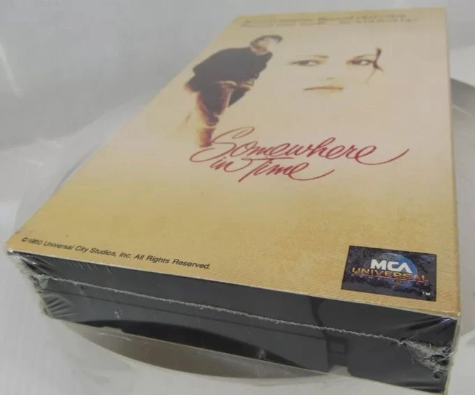 Christopher Reeve Somewhere in Time VHS Tape   - Image 2 of 4