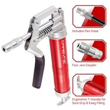 CARBYNE Heavy Duty Professional Quality Mini Pistol Grease Gun