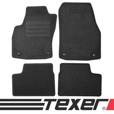 Fussmatten für Opel Astra III H 2004-2014 Graphit / Anthrazit Textil Fußmatten