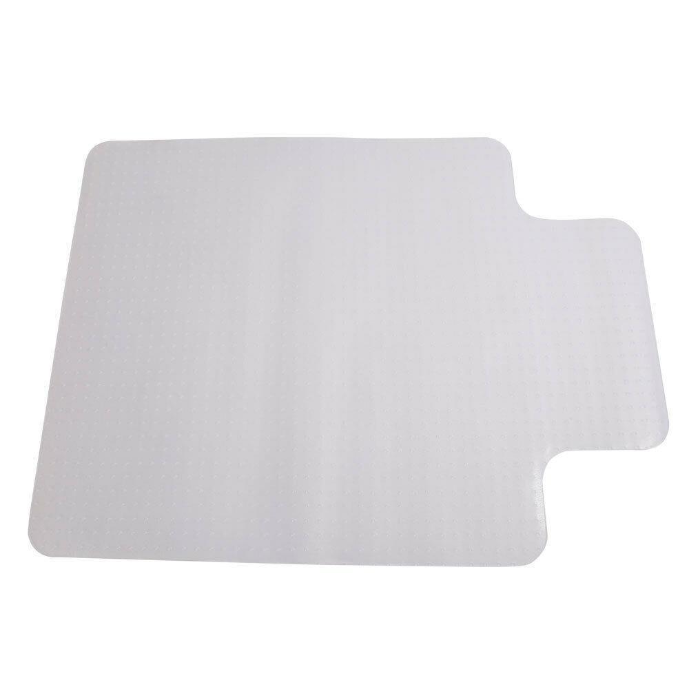 PVC Hard Plastic Floor Mat with Lip Desk Chair Carpet Protector