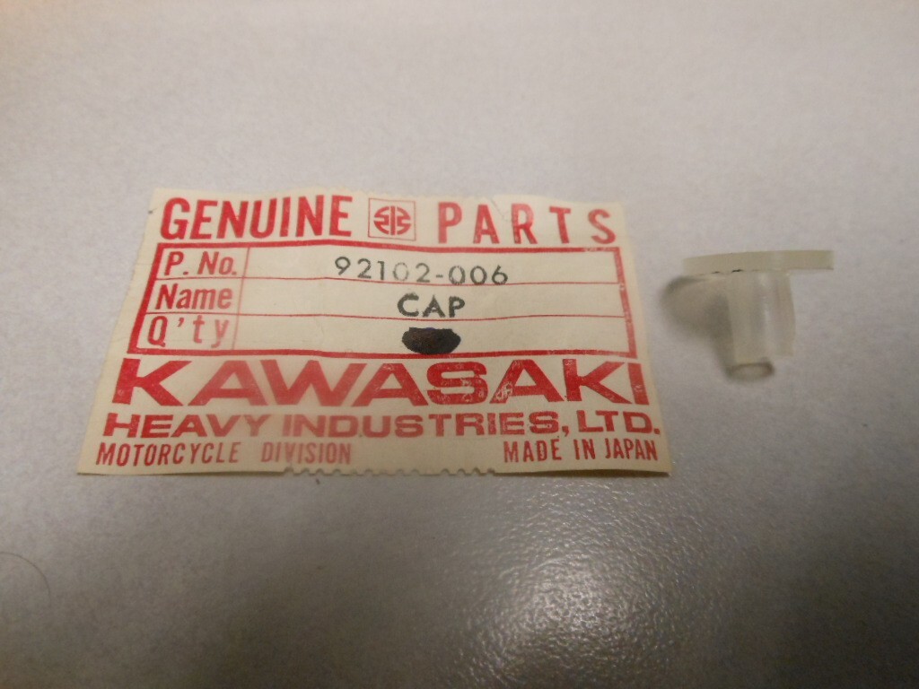 NOS Kawasaki Front Drum Hole Cap 72-75 H1 72/74-75 H2 73-75 Z1