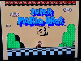 Vintage Nintendo NES Super Mario Bros 3 Game Cartridge Authentic Tested Working