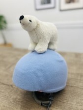 Cute Polar Bear Ski Helmet Cover/Ski Buddy Fo...