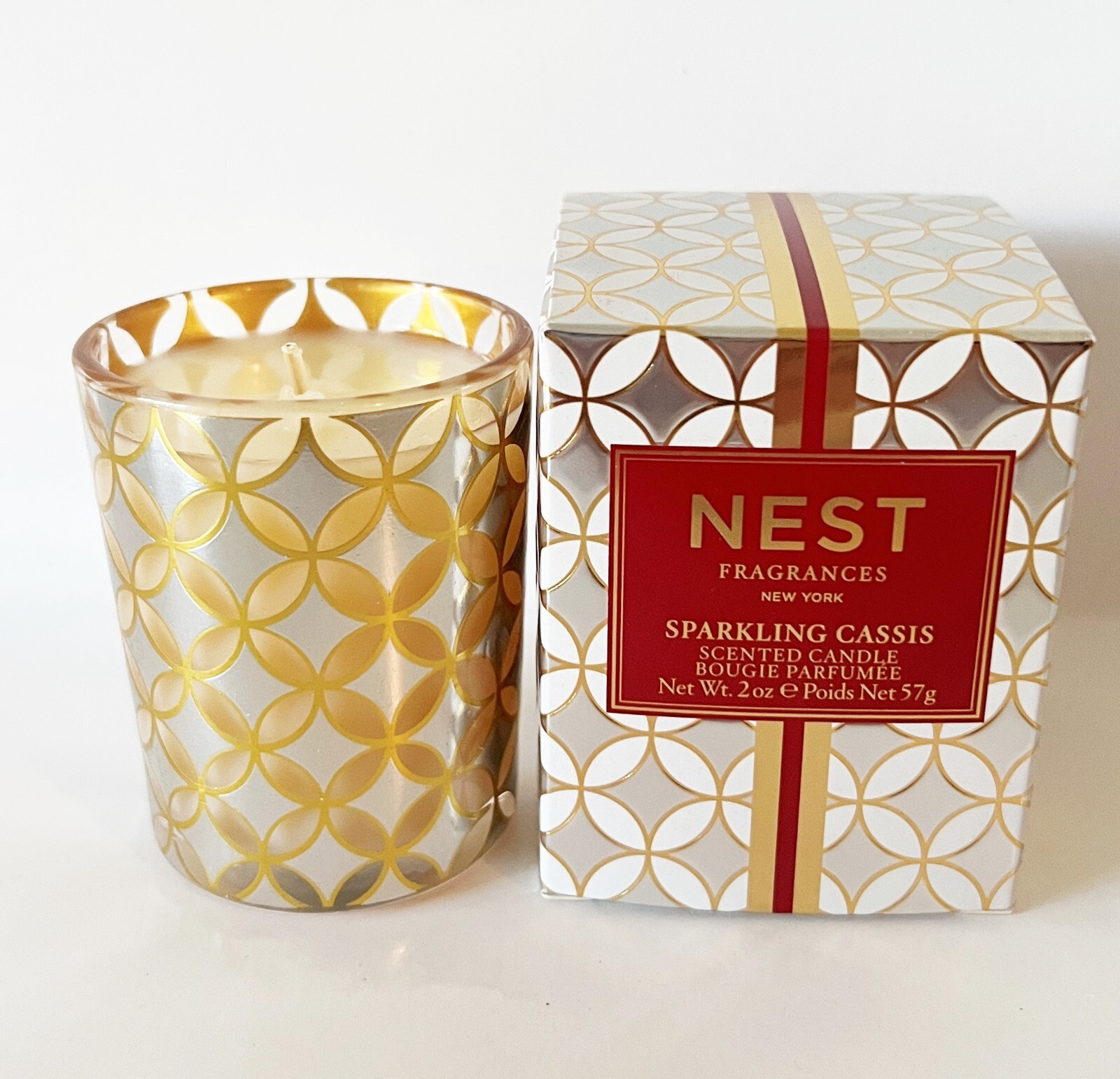 Nest Fragrances New York Sparkling Cassis scented Candle 2OZ RARE eBay