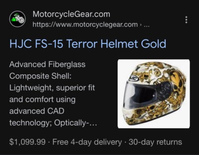 hjc iron man helmet south africa HJC IS-17 Marvel Iron Man Full Face MEDIUM Helmet/OEM