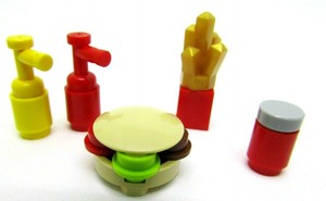 lego food minifigures