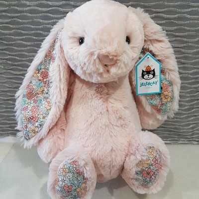 New Jellycat Bunny Blossom Blush Soft 