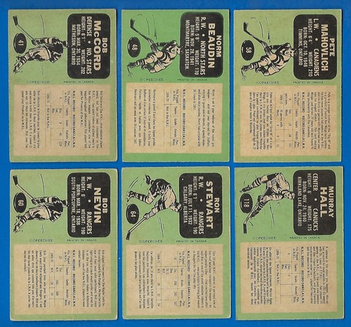1970-71 OPC 70 O PEE CHEE HOCKEY CARD + ERROR & VARIATION + STAMP 1-132 SEE LIST - Picture 407 of 498