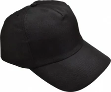 OccuNomix V410-B06 Black Baseball Cap with Bump Cap Insert