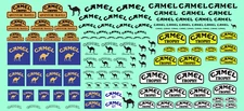 Decals Decals CAMEL Trophy decal 1/43 1/32 1/24 1/18 rally scalex slot car