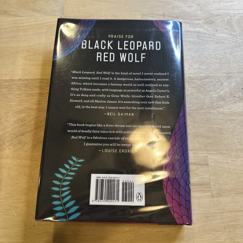 Marlon James / BLACK LEOPARD RED WOLF Signed 1st Edition 2019 - Picture 11 of 15