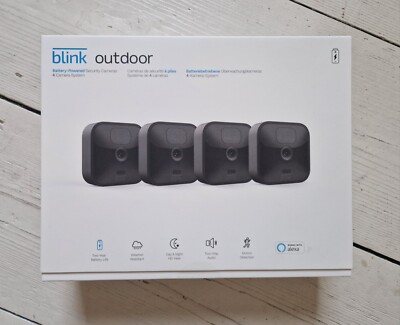  NEU Blink 4 Kamera Outdoor Wireless HD Smart Sicherheitssystem Wetterfest
