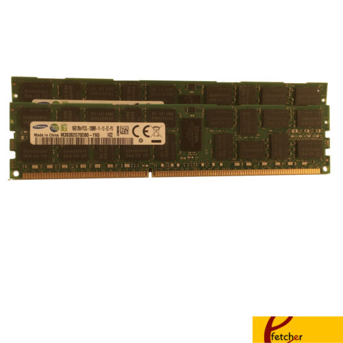 32GB (2 x16GB) Dell PowerEdge R320 R420 R520 R610 R620 R710 R820 Memory - Picture 1 of 2