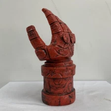 IN US Movie Hellboy Red Arm Latex Gloves Cosplay Costume Halloween Party Cosplay