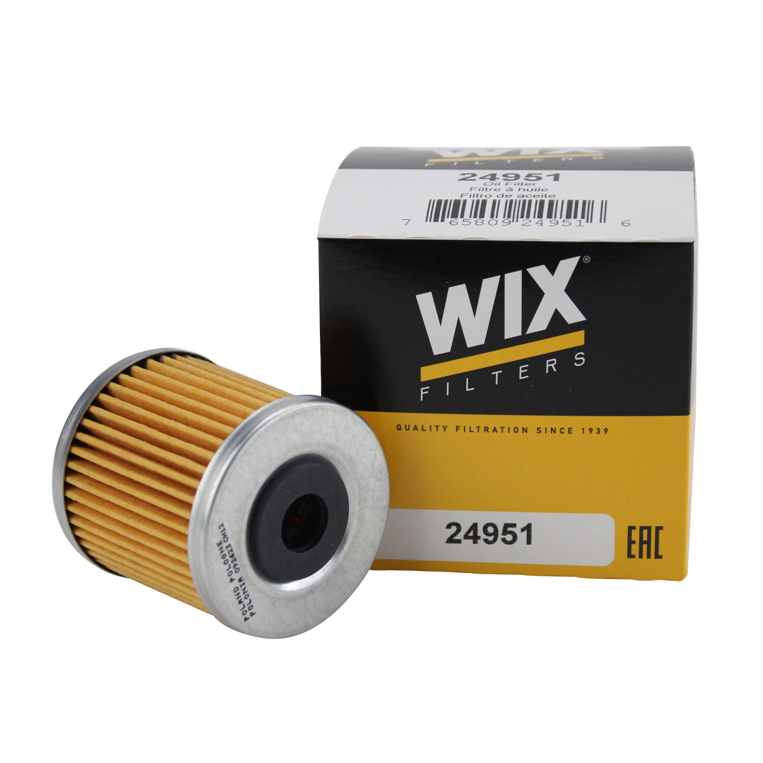WIX Engine Oil Filter 24951 for Kawasaki EX650 Ninja 650R KFX250 Mojave KL600
