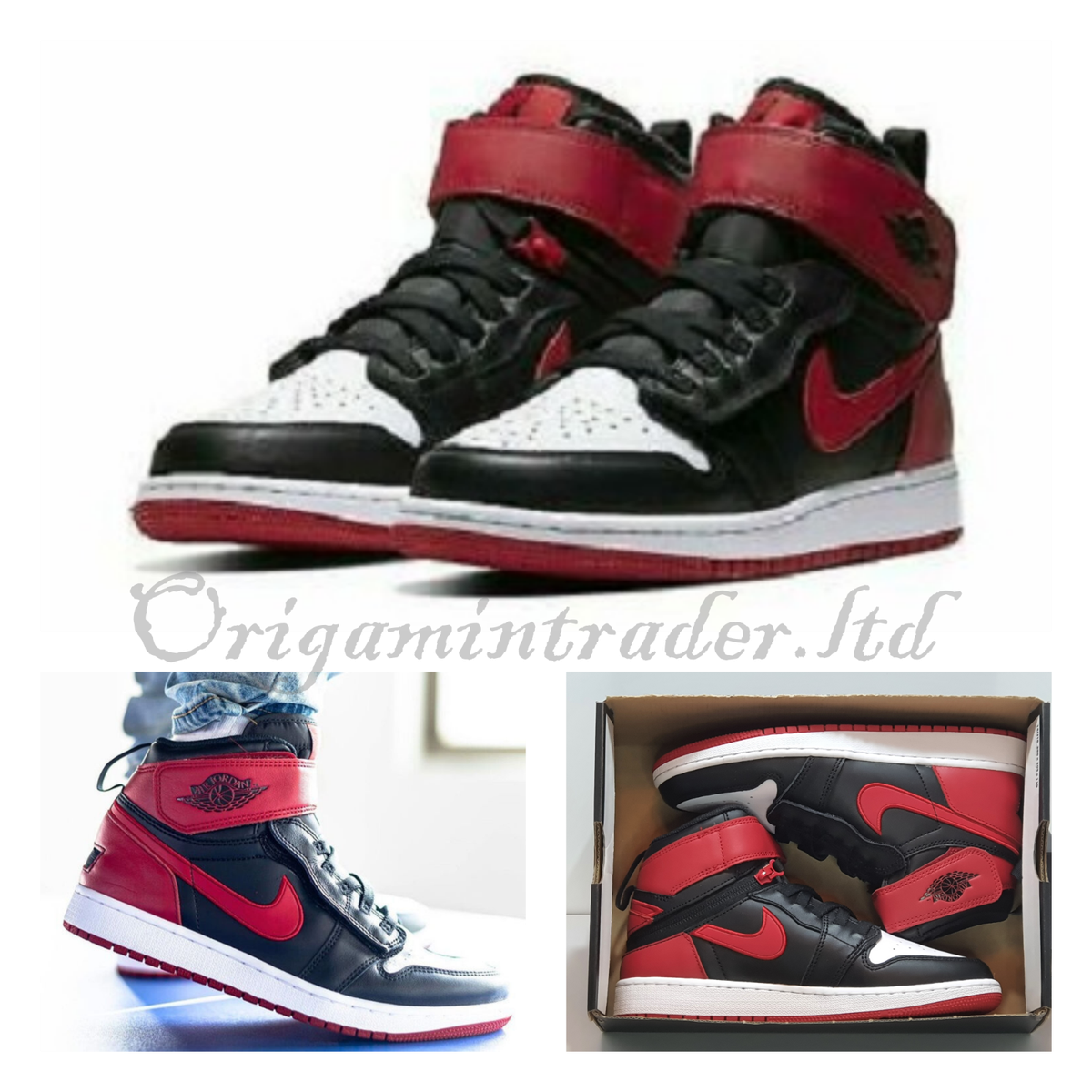 Nike Air Jordan 1 Hi Flyease GS `White Toe` CT4897-001 | eBay