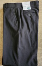 Calvin Klein Boys Dress Pants Formal Slacks Black Straight Leg Regular Fit 16
