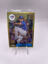 Jose Berrios 2022 Topps Series 2 Silver Pack 1987 Topps Chrome Gold Mojo Toronto