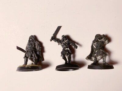 GW Herr der Ringe Tabletop - 3x Rote Augen Mordor Uruk-Hai
