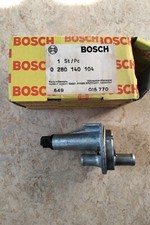 Fuel Injection Auxiliary Valve Bosch 0-280-140-104 for sale online 