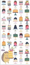 Violette Stickers Mini Cakes Fun Birthday Party Crafts Planner Supply Scrapbook